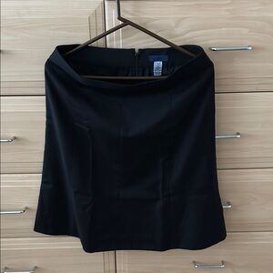 J Crew Black Flare Wool Women's Skirt